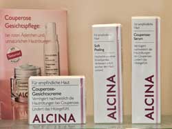 Alcina Produkte bei Couperose